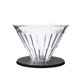 Phễu lọc cà phê thủy tinh Timemore V60 Crystal Eye Dripper